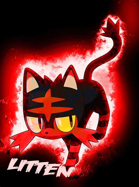 Litten Pokemon Sun and Moon Wallpapers - Top Free Litten Pokemon Sun ...