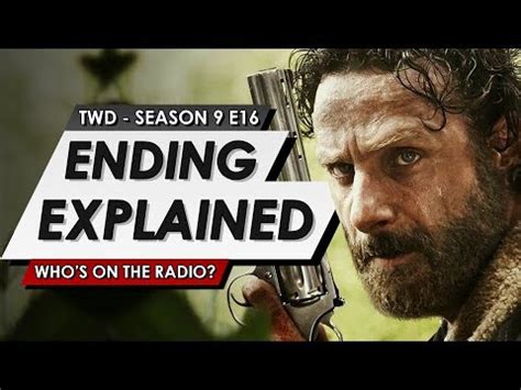 The Walking Dead: Season 9: Finale Ending Explained | Who's On The Radio? | Recap & S 10 ...