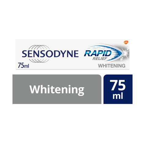 Buy Sensodyne Rapid Relief Whitening Toothpaste | Chemist Direct