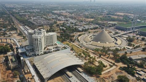 Photos: The Leela Gandhinagar—a hotel built over a railway station ...