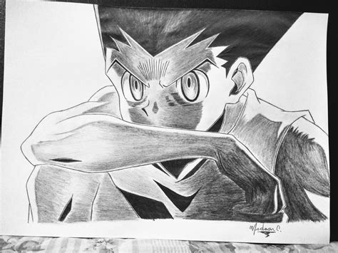 GON FREECSS FROM HUNTER X HUNTER | Anime character drawing, Hunter x hunter, Anime drawings