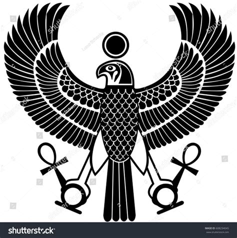 772 Egyptian Falcon Stock Vectors, Images & Vector Art | Shutterstock