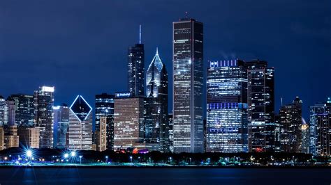 Chicago Skyline Wallpapers - Top Free Chicago Skyline Backgrounds ...