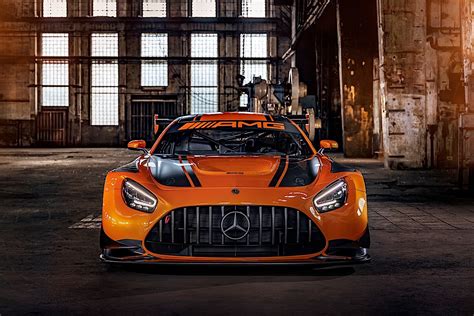 2020 Mercedes-AMG GT3 Revealed in Ablaze Orange Before Nurburgring ...