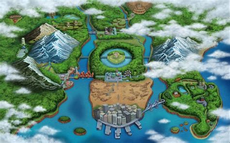 Pokemon Black/White 2 map comparison - Nintendo Everything