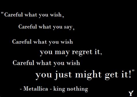 Metallica-King Nothing | Metallica quotes, Metallica lyrics, Metal ...