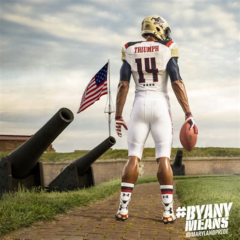 Maryland Terrapins Unveil “Star Spangled” Football Uniforms ...