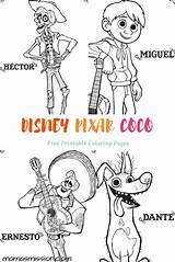 Printable Coco Coloring Pages sketch template