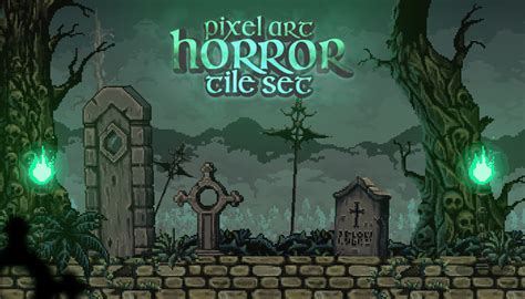 Pixel Art Horror Set | GameDev Market