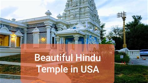 4K, The Hindu Temple of St. Louis, Missouri, USA - YouTube