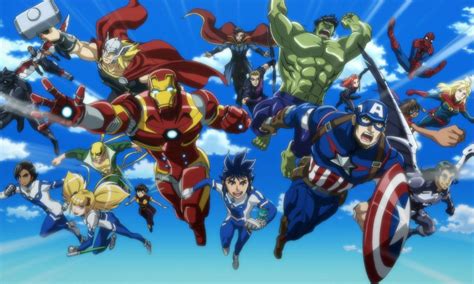 Marvel Future Avengers Japanese Anime Series Premieres 28 February On ...