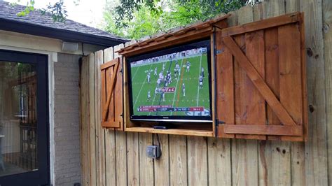 How To Build An Outdoor Tv Enclosure | Storables