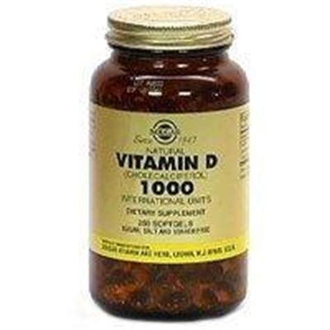 Taking Solgar Vitamin D 1000 IU | LoveToKnow