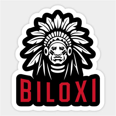 Biloxi Indians High School - Biloxi High School - Sticker | TeePublic