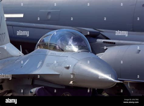 detail of Cockpit military Jet Stock Photo - Alamy