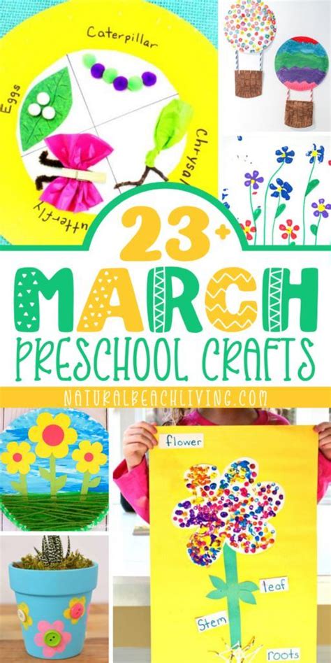 25+ March Preschool Crafts and Activities Everyone Will Love - Natural ...