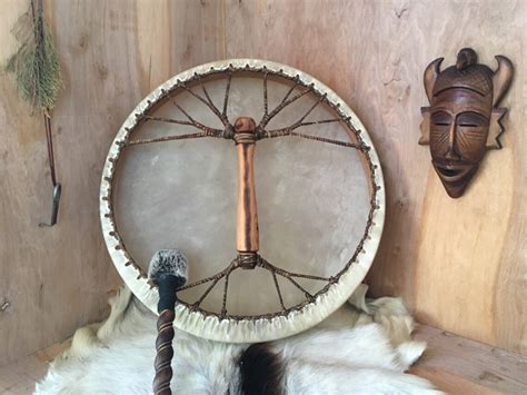 Shaman Drum 20' Shamanic Drum. Spirit Music | Etsy