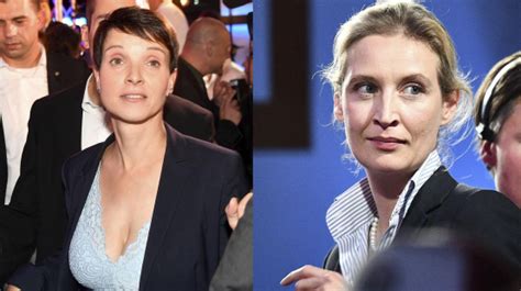 Quiénes son Frauke Petry y Alice Weidel, las dos neonazis que sorprendieron en las elecciones ...