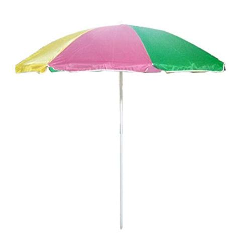 Shatex 8ft Dia Rainbow Patio Market Umbrella Beach Umbrella - Walmart ...