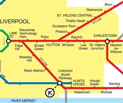 Liverpool - Rail Map City