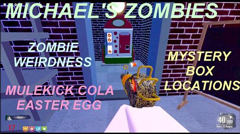 Roblox Michael's Zombies Mulekick Cola Easter Egg and Mystery Box ...