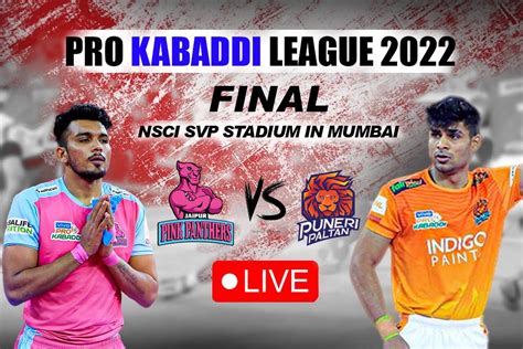 Highlights Jaipur Pink Panthers 33-29 Puneri Paltan, Pro Kabaddi 2022 ...