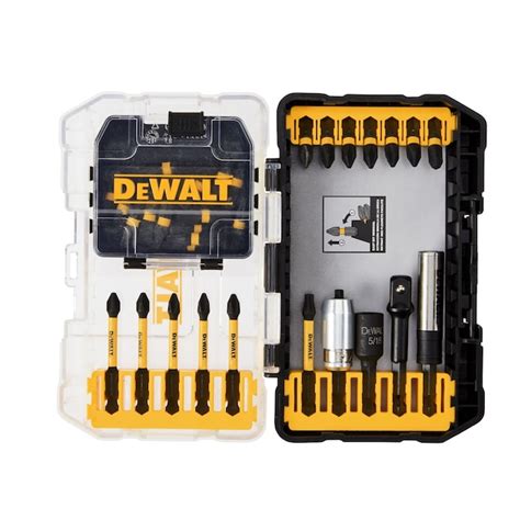 DEWALT Flex Torq 32-Piece Set Impact Driver Bit Set in the Impact ...