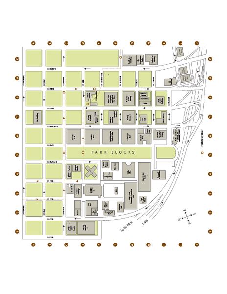 Portland State University Map - Portland OR • mappery