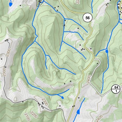 Ronceverte Quad Topo - WVDNR Map by WV Division of Natural Resources ...