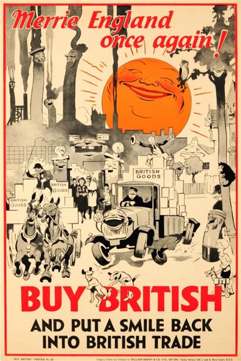 U. K. 1930s vintage advertising poster - Merrie England Once Again! Buy ...