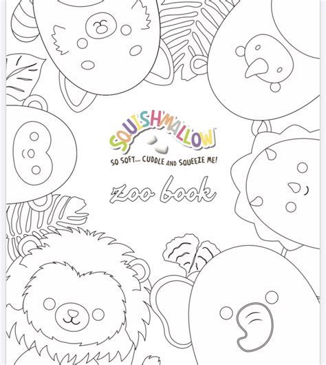 Squishmallow Coloring Pages Printable - prntbl.concejomunicipaldechinu.gov.co