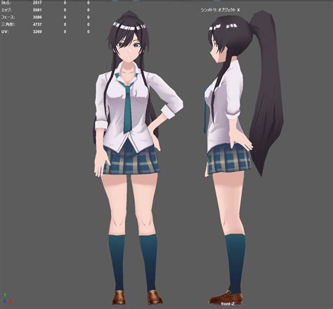 Pin by lyunsmt 龙云生命体 on 3D | Anime character design, 3d model character, Character modeling