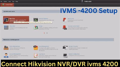 How to Setup IVMS 4200 || Hikvision IVMS 4200 Install || IVMS-4200 Client - YouTube