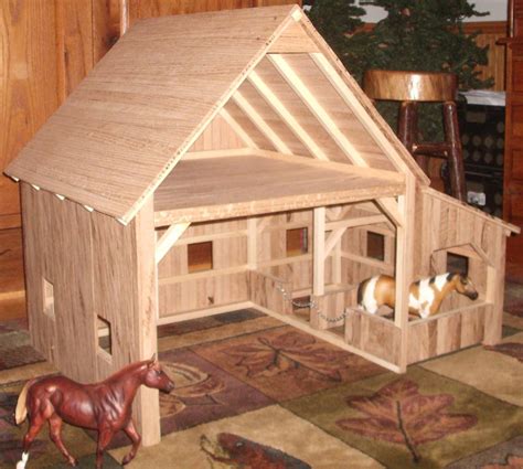 Wooden Toy Barn #4 | Toy barn, Wooden toy barn, Wooden barn