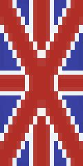 British Flag Minecraft Banner