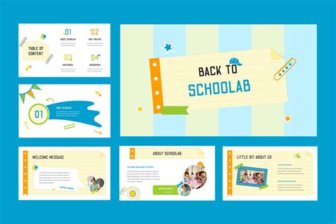 Schoolab – Education Style Powerpoint Template | TMint