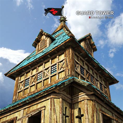 GUARD TOWER - Epic Medieval by zernan suarez at Coroflot.com