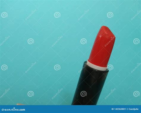 Lipstick red stock image. Image of lipstick, beauty - 142363801