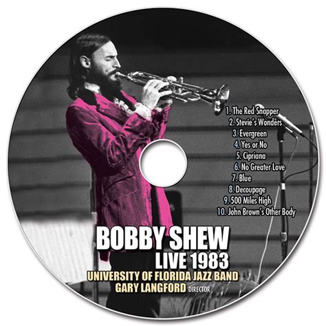 Bobby Shew "LIVE 1983" : Design & Project Management on Behance