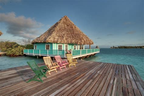 Belize All Inclusive Overwater Villa Rental | 3 BR Overwater Bungalow