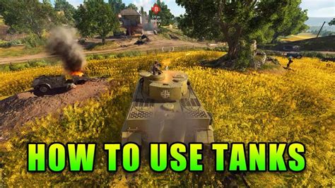 How To Use Tanks | Battlefield 5 Newbie Guide - YouTube