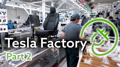 Tesla Fremont Factory Tour, Part 2 — The Seat Factory - YouTube