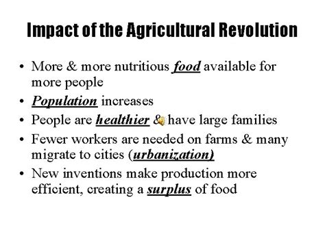 Causes of the Industrial Revolution Agricultural Revolution Geography