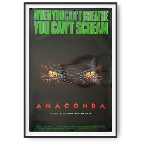 Anaconda (1997) Original US One Sheet Poster - Cinema Poster Gallery