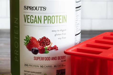 20 Sprouts Vegan Protein Powder Nutrition Facts - Facts.net