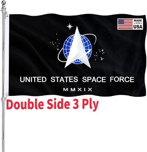 Amazon.com : ARSOF US Space Force Flag 2x3 Double Sided - United States ...