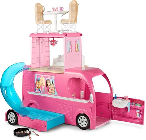 Barbie Camper con Dettagli Realistici,, CJT42: Amazon.it: Giochi e ...