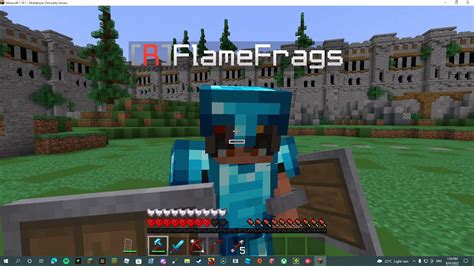 Me Vs the Youtuber Flame Frags - YouTube