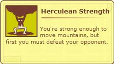 Herculean Strength | My Brute Wiki | Fandom