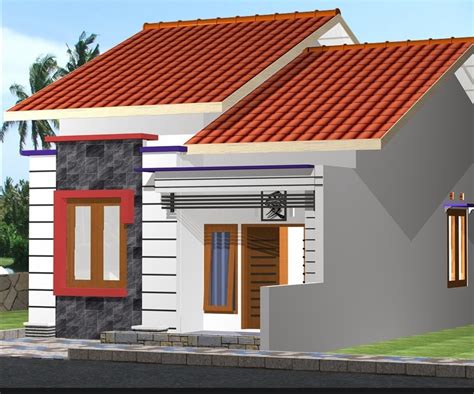 16 Gambar desain rumah 3d sederhana | Rumah Minimalis 2023